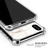 Taupe Marble iPhone XS Max Clear Case